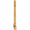 Ekena Millwork Portland Rough Sawn Timber Gable Bracket, Western Red Cedar, 108"W x 63"H x 4"D x 6"F, 14/12 Pitch GBW108X63X0406POR00RWR - alternate 3